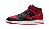 Air Jordan 1 Mid Bred Text