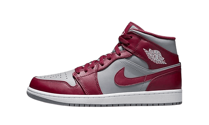 Air Jordan 1 Mid Cherrywood Red - DQ8426 - 615 - Men's and Women's Sneakers > Sneakers > Jordan 1 > Mid - Top Sneakers