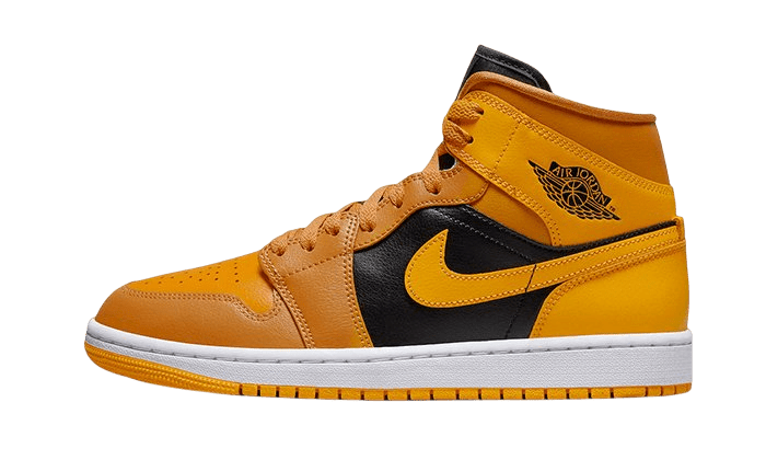 Air Jordan 1 Mid Chutney Taxi - BQ6472 - 700 - Men's and Women's Sneakers > Sneakers > Jordan 1 > Mid - Top Sneakers