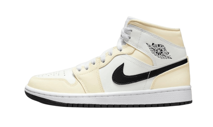 Air Jordan 1 Mid Coconut Milk - BQ6472 - 121 - Men's and Women's Sneakers > Sneakers > Jordan 1 > Mid - Top Sneakers