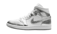 Air Jordan 1 Mid Crinkled Chrome