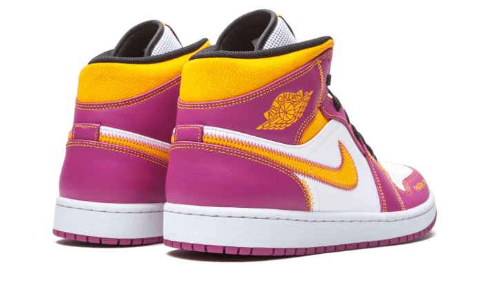 Air Jordan 1 Mid Dia de los Muertos - DC0350 - 100 - sneakers