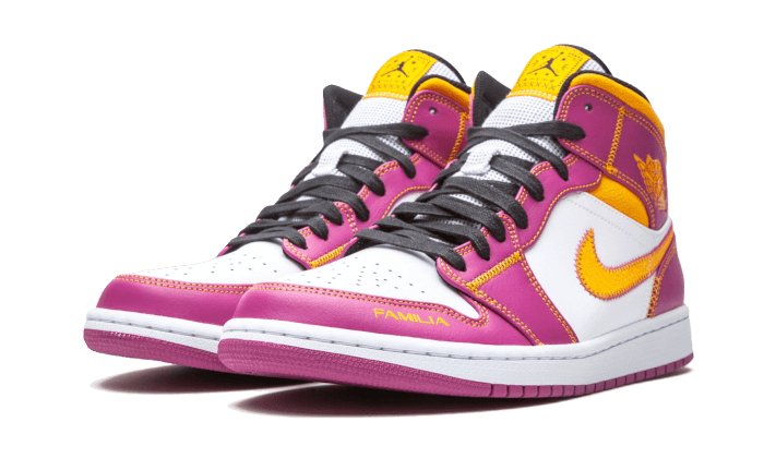 Air Jordan 1 Mid Dia de los Muertos - DC0350 - 100 - sneakers