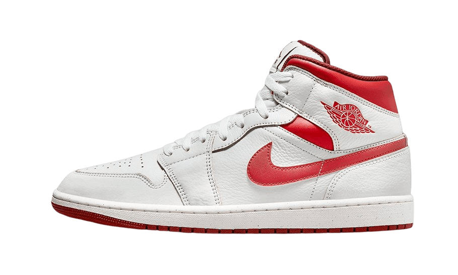 Air Jordan 1 Mid Dune Red - FJ3458 - 160 - Men's and Women's Sneakers > Sneakers > Jordan 1 > Mid - Top Sneakers