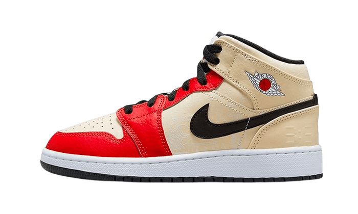 Air Jordan 1 Mid Dunk Contest - DV7012 - 100 - Men's and Women's Sneakers > Sneakers > Jordan 1 > Mid - Top Sneakers
