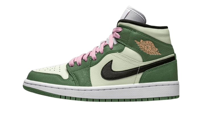 Air Jordan 1 Mid Dutch Green - CZ0774 - 300 - Men's and Women's Sneakers > Sneakers > Jordan 1 > Mid - Top Sneakers