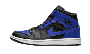 Air Jordan 1 Mid Hyper Royal Tumbled Leather