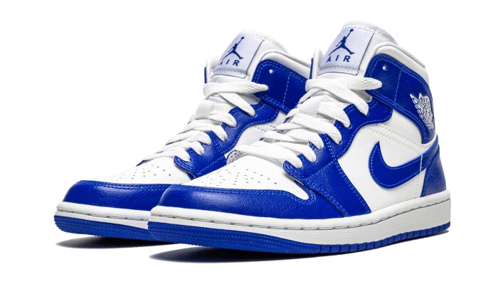 Air Jordan 1 Mid Kentucky Blue - BQ6472 - 104 - sneakers