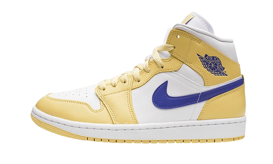Air Jordan 1 Mid Lemon Wash Lapis - BQ6472 - 701 - Men's and Women's Sneakers > Sneakers > Jordan 1 > Mid - Top Sneakers