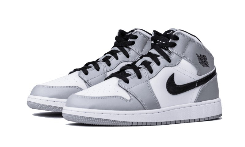 Air Jordan 1 Mid Light Smoke Grey - 554724 - 092 - sneakers