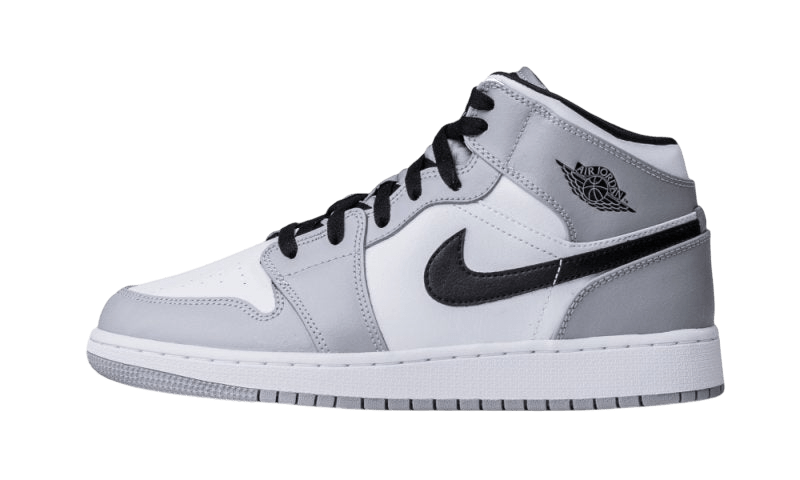 Air Jordan 1 Mid Light Smoke Grey - 554724 - 092 - Men's and Women's Sneakers > Sneakers > Jordan 1 > Mid - Top Sneakers