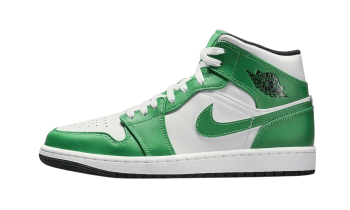 Air Jordan 1 Mid Lucky Green - DQ8426 - 301 - Men's and Women's Sneakers > Sneakers > Jordan 1 > Mid - Top Sneakers