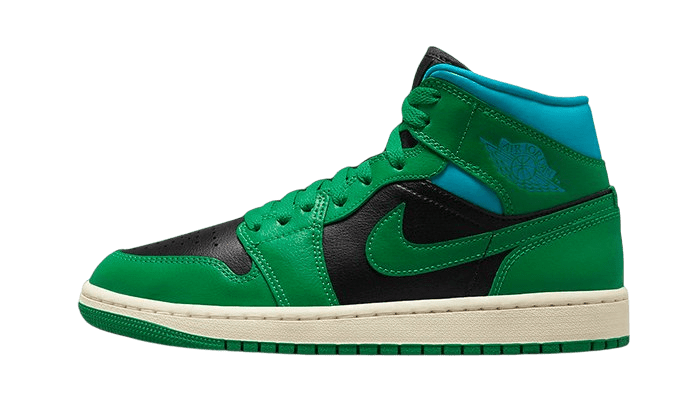 Air Jordan 1 Mid Lucky Green Aquatone - BQ6472 - 033 - Men's and Women's Sneakers > Sneakers > Jordan 1 > Mid - Top Sneakers