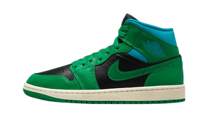 Air Jordan 1 Mid Lucky Green Aquatone