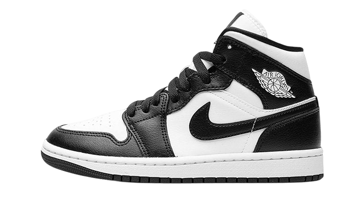 Air Jordan 1 Mid Panda - DV0991 - 101 - Men's and Women's Sneakers > Sneakers > Jordan 1 > Mid - Top Sneakers