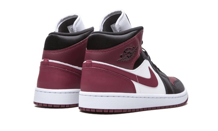Air Jordan 1 Mid SE Black Dark Beetroot - CZ4385 - 016 - sneakers