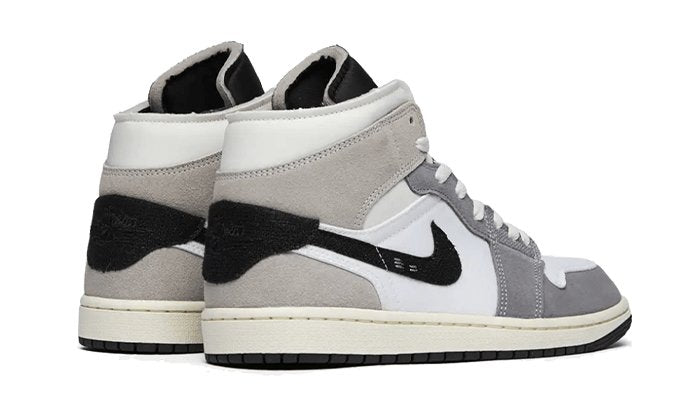 Air Jordan 1 Mid SE Craft Cement Grey - DZ4136 - 002 - sneakers