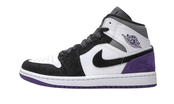 Air Jordan 1 Mid SE Varsity Purple - 852542 - 105 - Men's and Women's Sneakers > Sneakers > Jordan 1 > Mid - Top Sneakers