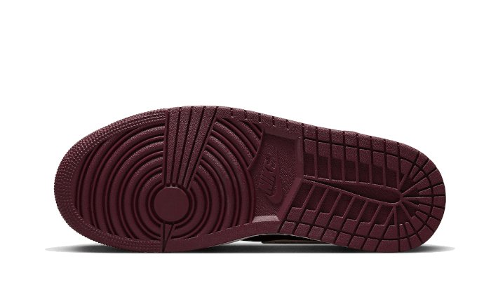 Air Jordan 1 Mid Split Beach Cherrywood Red - DR0501 - 200 - sneakers