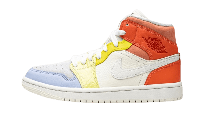 Air Jordan 1 Mid To My First Coach - DJ6908 - 100 - Men's and Women's Sneakers > Sneakers > Jordan 1 > Mid - Top Sneakers