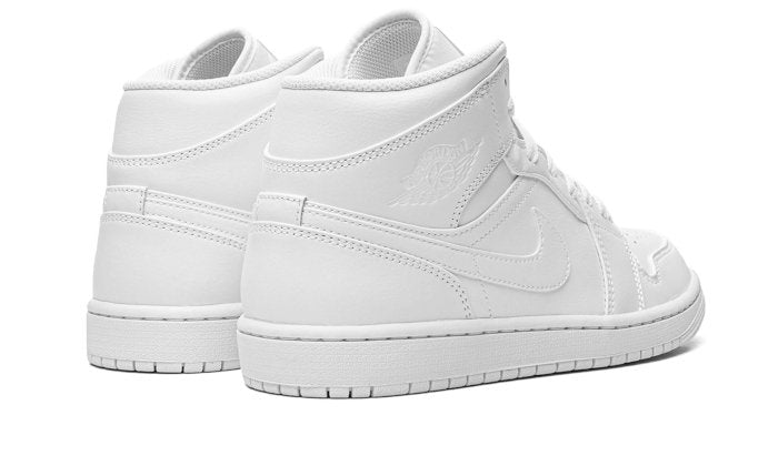 Air Jordan 1 Mid Triple White (2022) - 554724 - 136 - sneakers