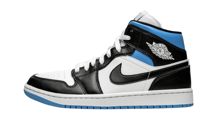 Air Jordan 1 Mid University Black White - DQ8426 - 401 - Men's and Women's Sneakers > Sneakers > Jordan 1 > Mid - Top Sneakers