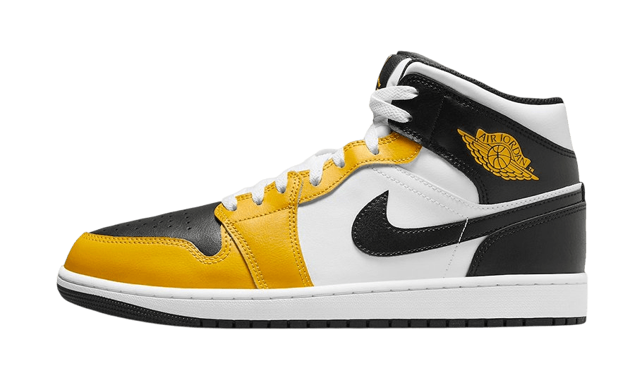 Air Jordan 1 Mid Yellow Ochre - DQ8426 - 701 - Men's and Women's Sneakers > Sneakers > Jordan 1 > Mid - Top Sneakers