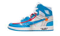 Air Jordan 1 Retro High Off-White University Blue