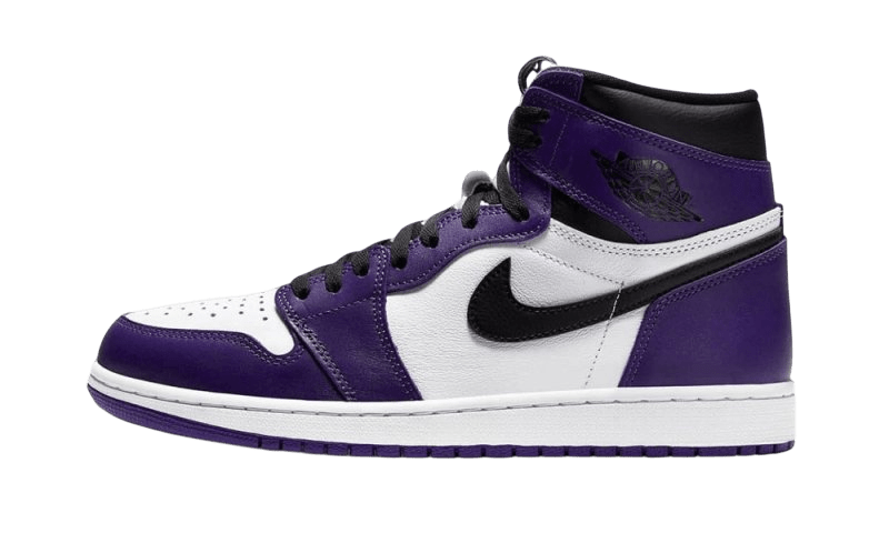 Air Jordan 1 Retro High OG Court Purple White - 555088 - 500 - Men's and Women's Sneakers > Sneakers > Jordan 1 > High - Top Sneakers