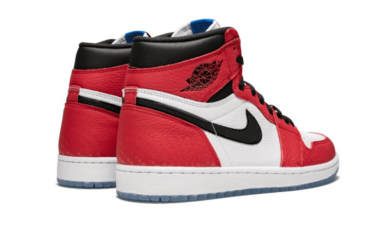 Air Jordan 1 Retro High Spider - Man "Origin Story" - 555088 - 602 - sneakers