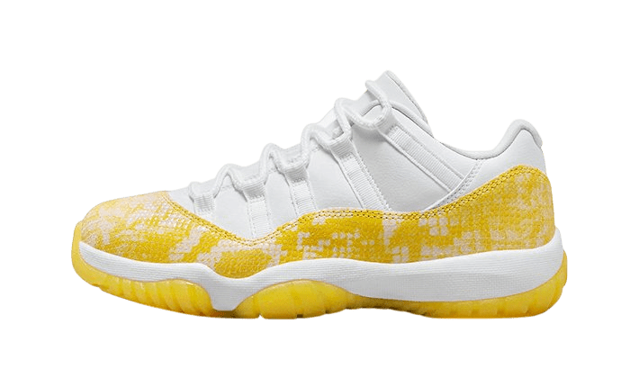Air Jordan 11 Retro Low Yellow Snakeskin - AH7860 - 107 - Men's and Women's Sneakers > Sneakers > Jordan 11 > Low - Top Sneakers