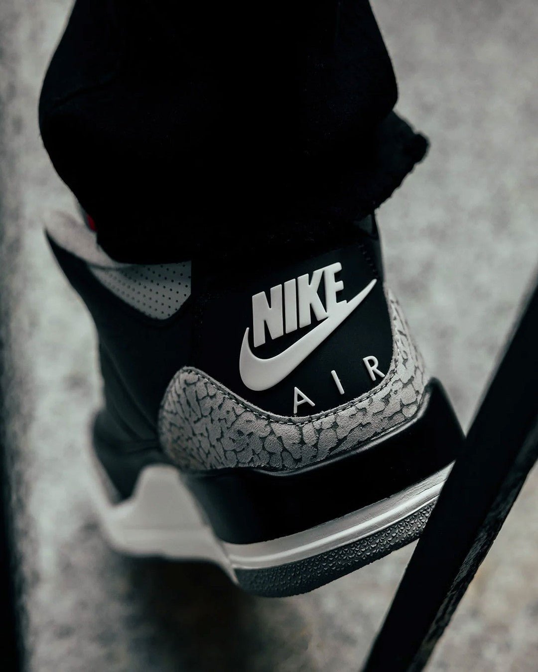 Air Jordan 3 Retro Black Cement Reimagined - DN3707 - 010 - Men's and Women's Sneakers > Sneakers > Jordan 3 > Mid - Top Sneakers