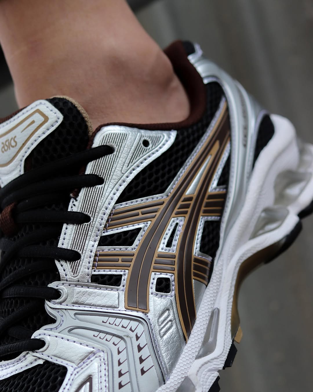 ASICS Gel - Kayano 14 Black Coffee Silver - 1201A019 - 004 - Men's and Women's Sneakers > Sneakers > Asics Gel - Kayano 14 > Low - Top Sneakers