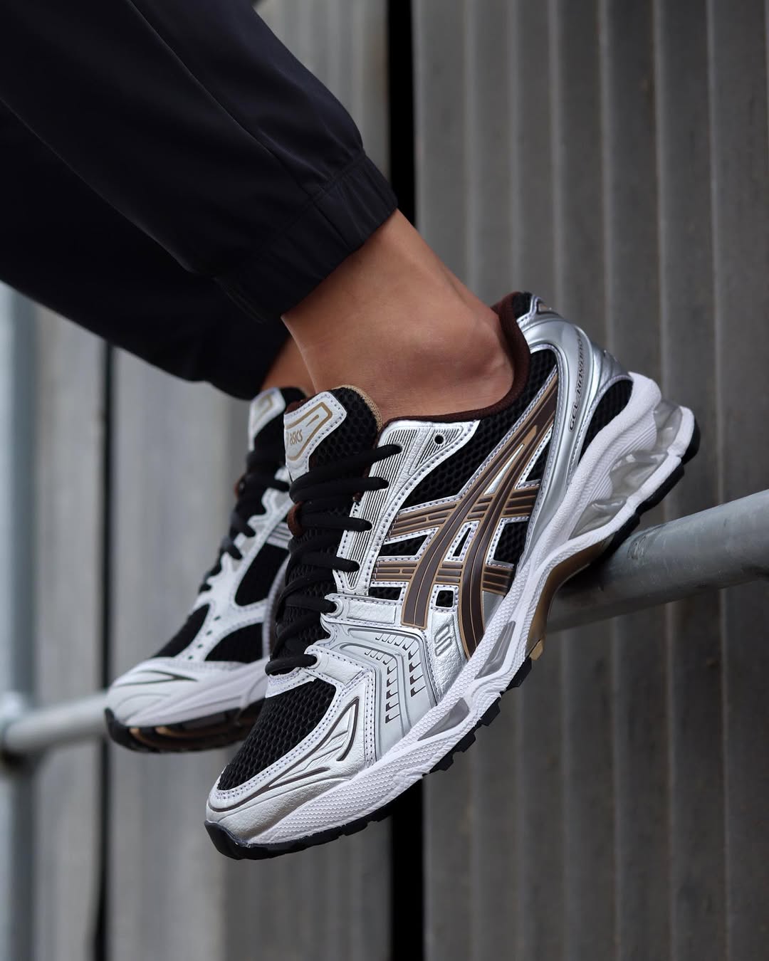 ASICS Gel - Kayano 14 Black Coffee Silver - 1201A019 - 004 - Men's and Women's Sneakers > Sneakers > Asics Gel - Kayano 14 > Low - Top Sneakers