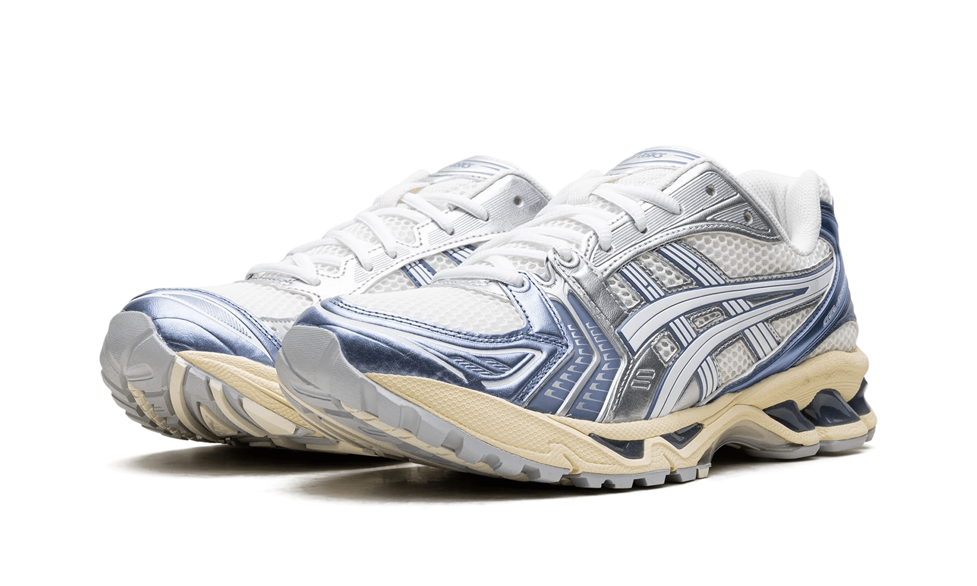 ASICS Gel - Kayano 14 Cream Metallic Blue - 1203A537 - 102 - sneakers