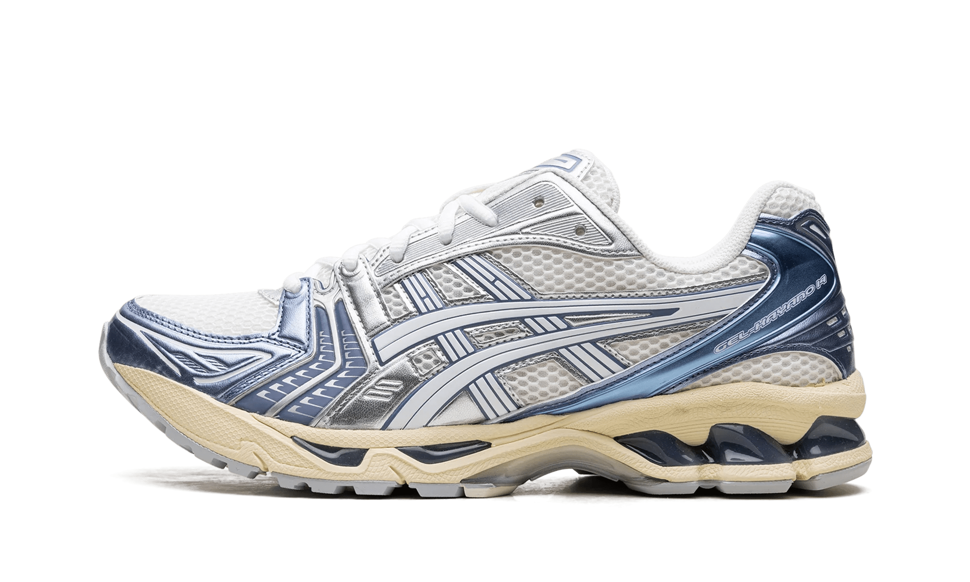 ASICS Gel - Kayano 14 Cream Metallic Blue - 1203A537 - 102 - sneakers
