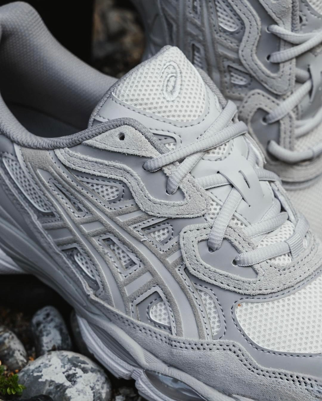 ASICS Gel - NYC Cream Cloud Grey - 1203A663 - 101 - sneakers