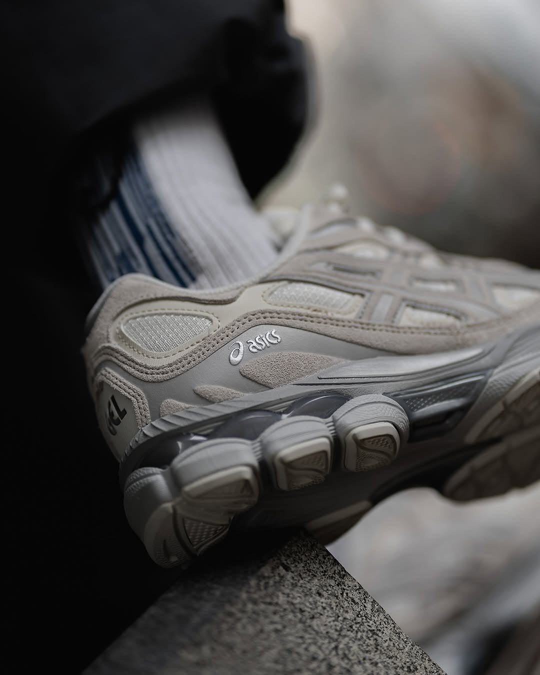 ASICS Gel - NYC Cream Grey - 1203A739 - 100 - Men's and Women's Sneakers > Sneakers > Asics Gel - NYC > Low - Top Sneakers