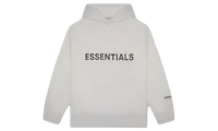 Fear of God Essentials Hoodie Applique Logo Heather Oatmeal SS21