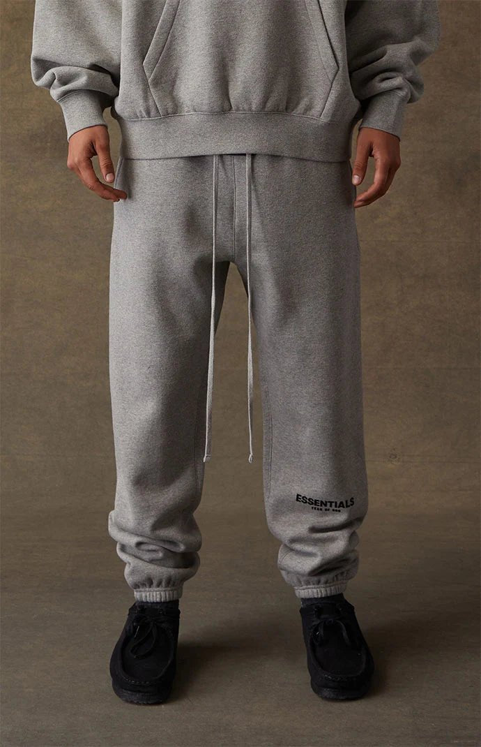 Fear of God Essentials Sweatpants Dark Oatmeal SS22 - 130BT212033F - apparels