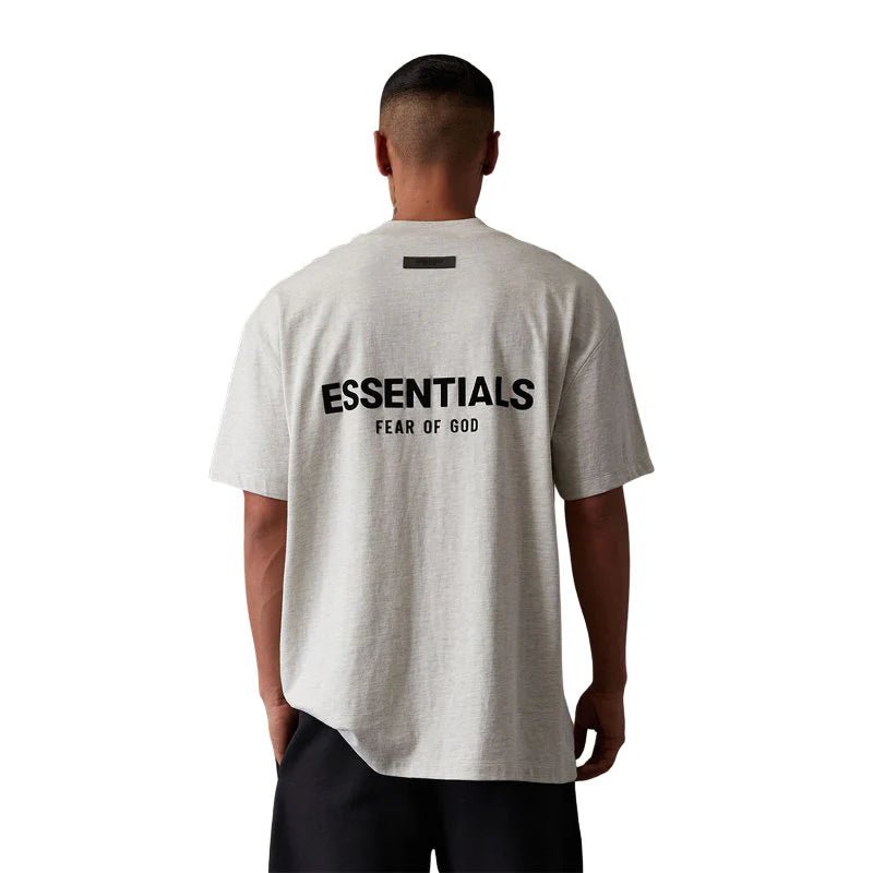 Fear of God Essentials T-shirt Light Oatmeal SS22 - 125BT212062F - apparels