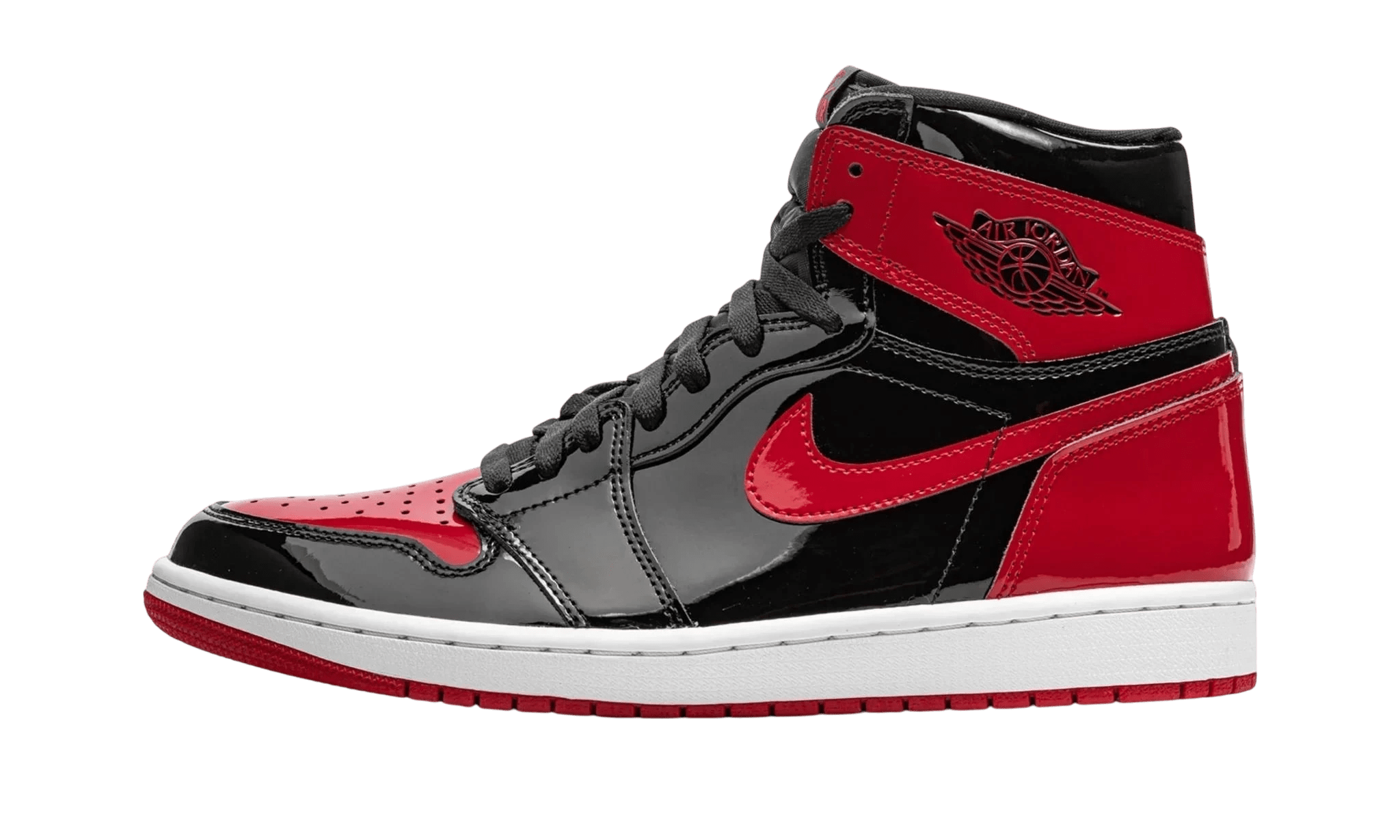 Jordan 1 High "Patent Bred" - 555088 - 063 - Men's and Women's Sneakers > Sneakers > Jordan 1 > High - Top Sneakers