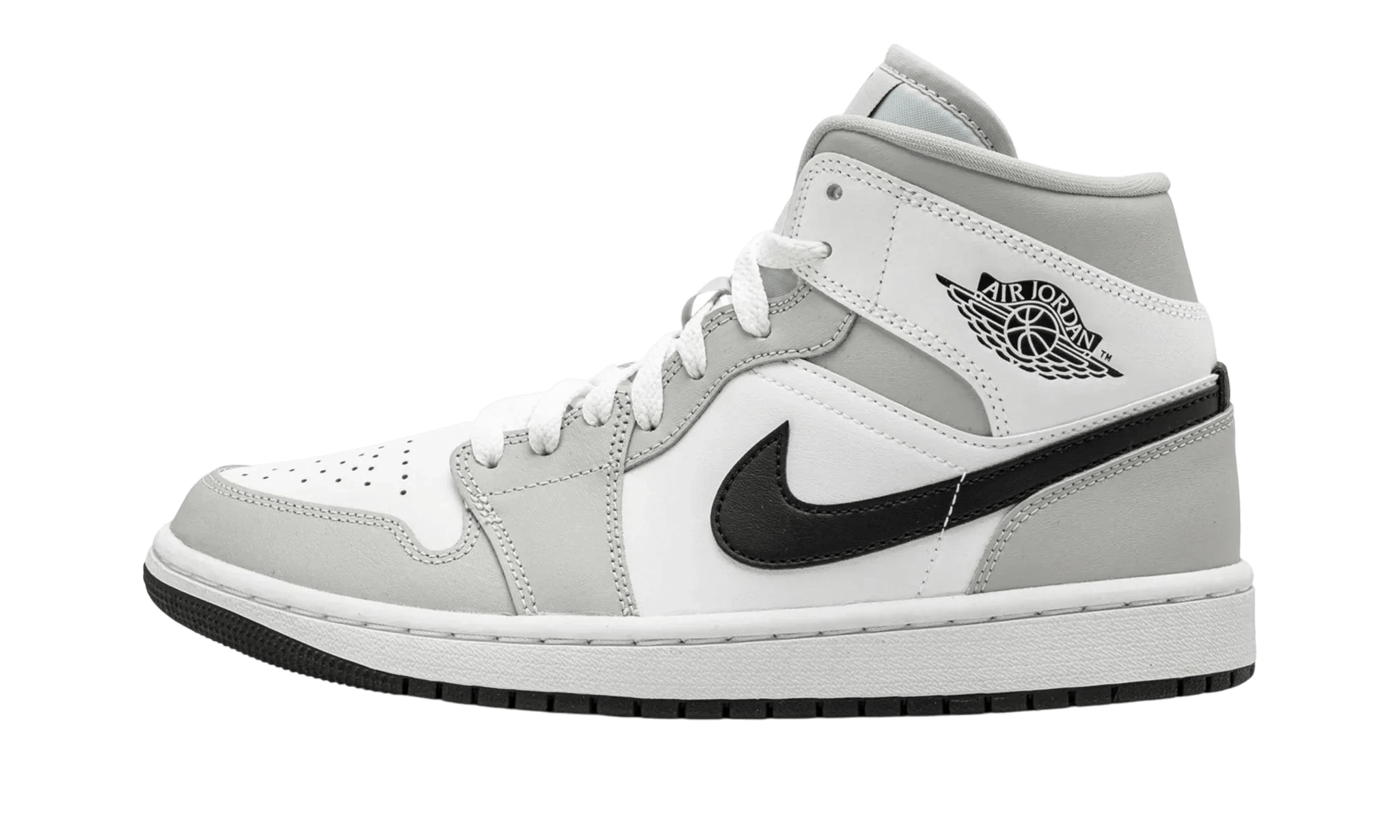 Jordan 1 Mid "Light Smoke Grey" - BQ6472 - 015 - Men's and Women's Sneakers > Sneakers > Jordan 1 > Mid - Top Sneakers