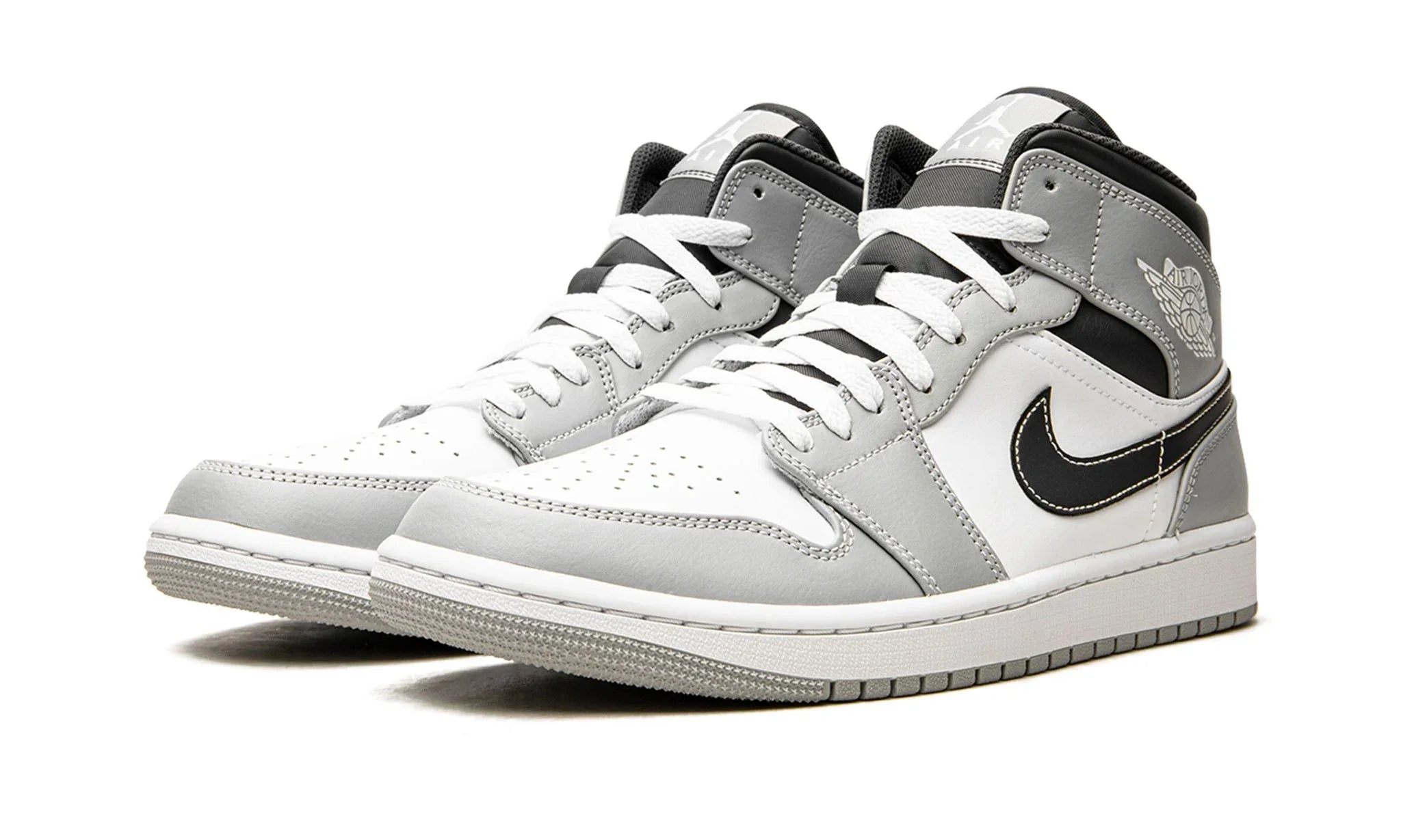 Jordan 1 mid "Light Smoke Grey Anthracite" - 554725-078 - Sneakers