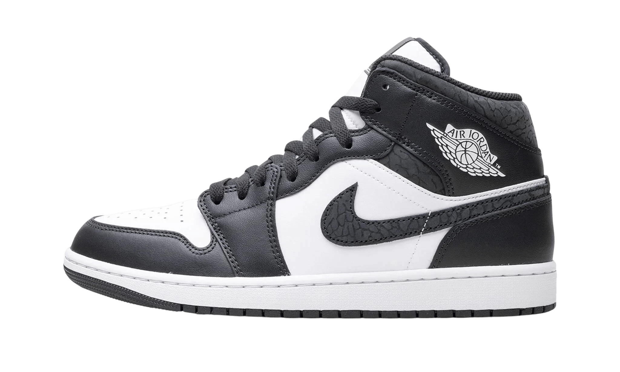 Jordan 1 Mid "Panda" - FB9909 - 001 - Men's and Women's Sneakers > Sneakers > Jordan 1 > Mid - Top Sneakers