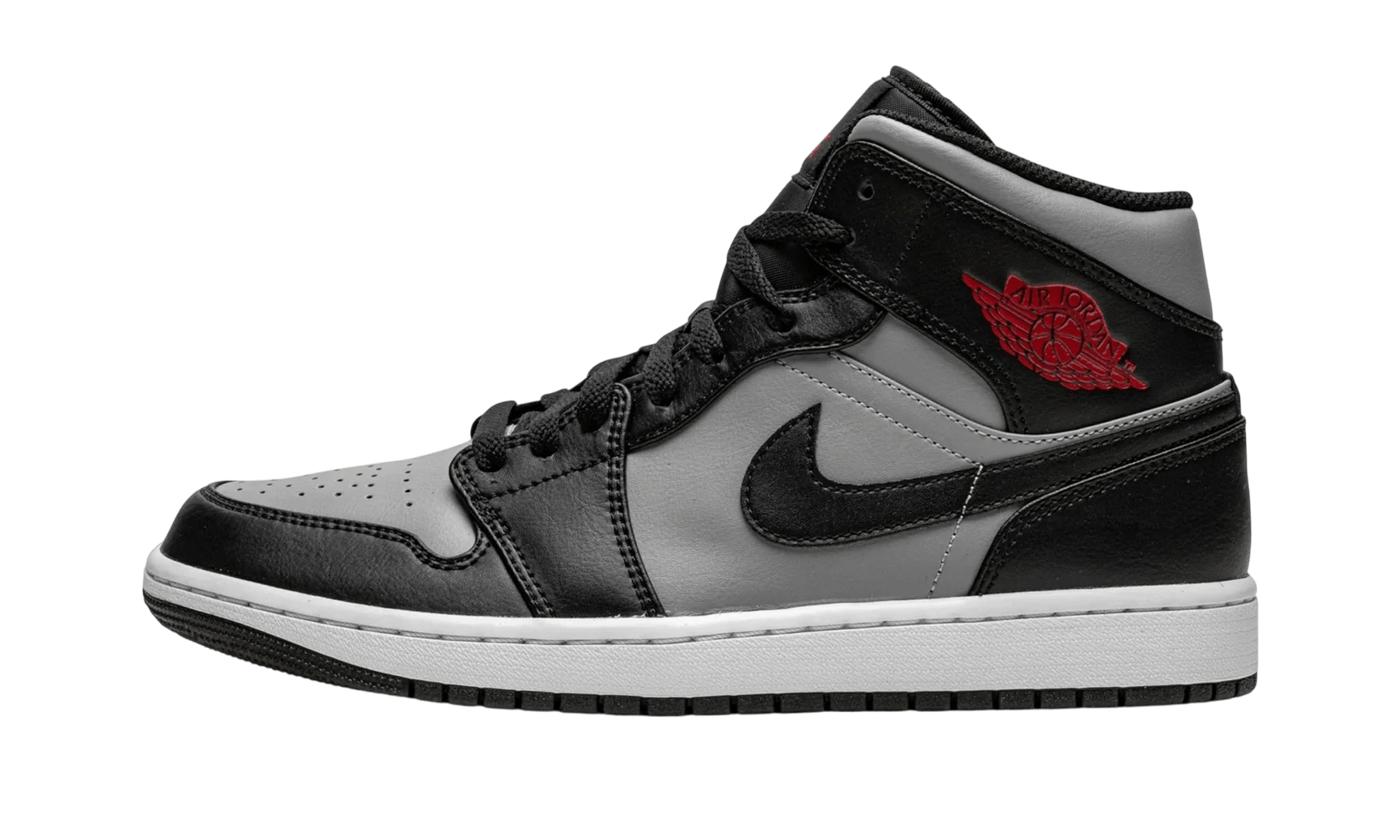 Jordan 1 Mid "Shadow Red" - 554724 - 096 - Men's and Women's Sneakers > Sneakers > Jordan 1 > Mid - Top Sneakers