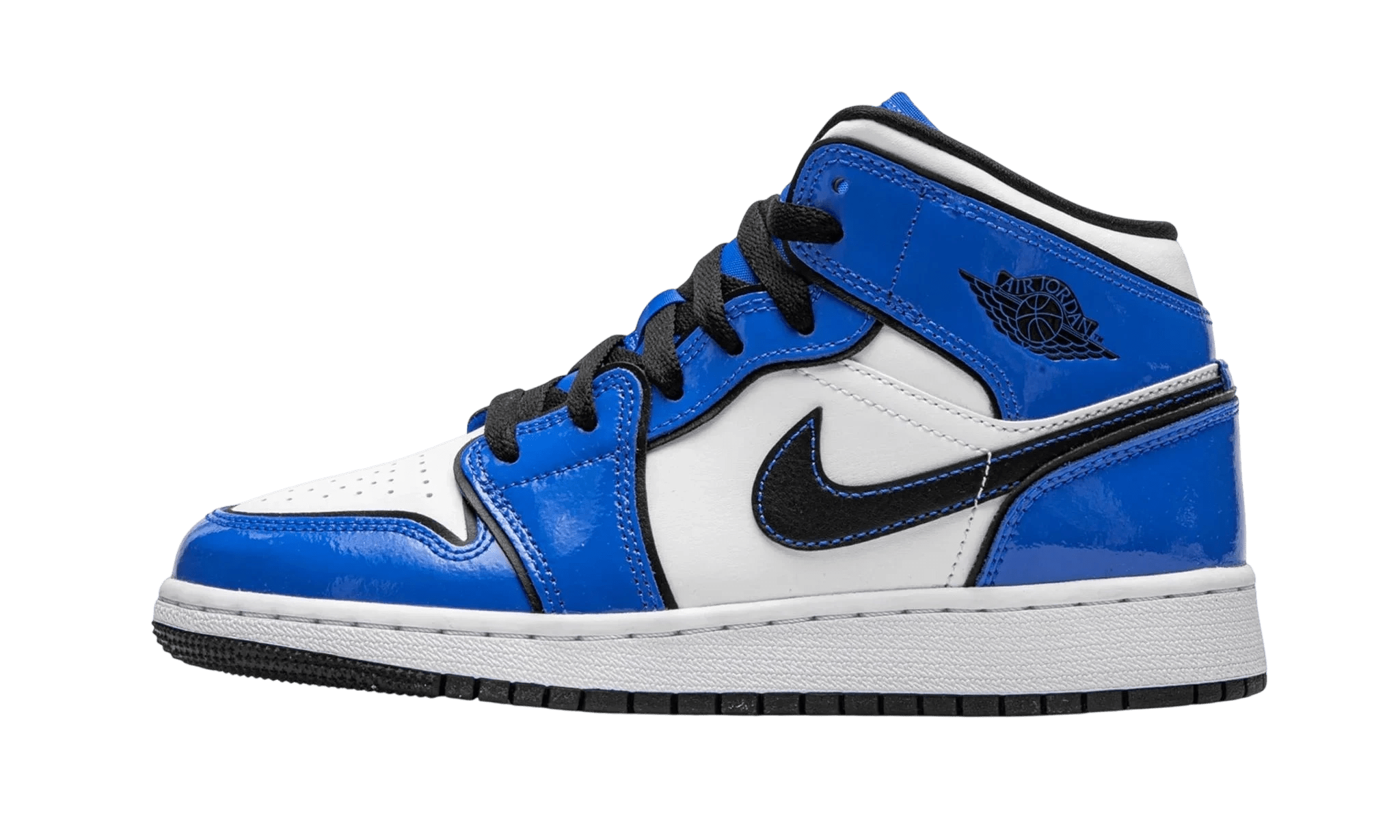 Jordan 1 Mid "Signal Blue" - DD6834 - 402 - Men's and Women's Sneakers > Sneakers > Jordan 1 > Mid - Top Sneakers