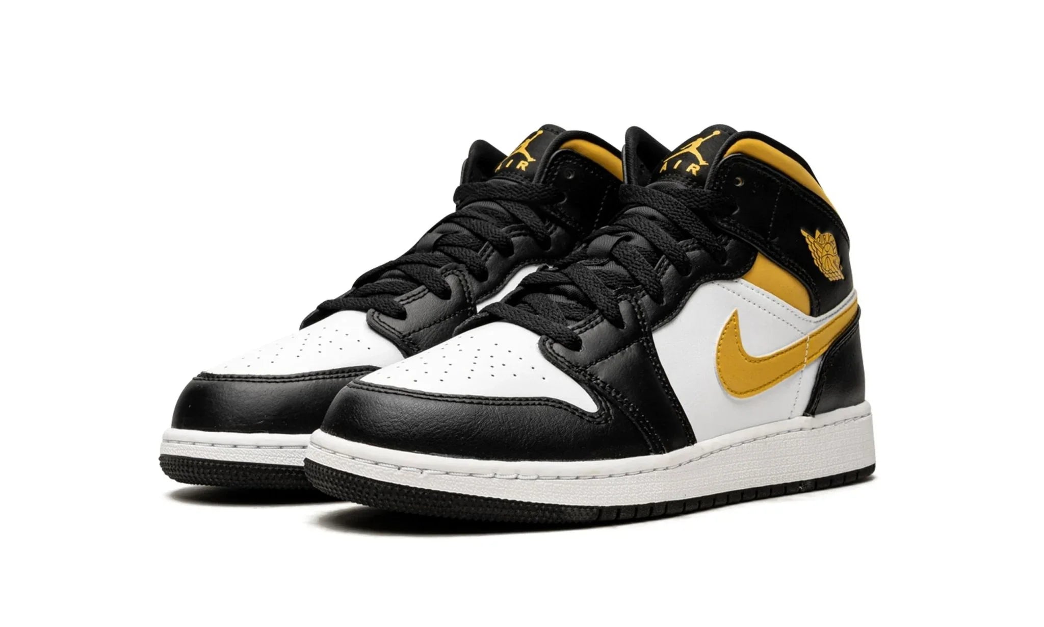 Jordan 1 Mid "White Pollen Black" - 554725-177 - Sneakers