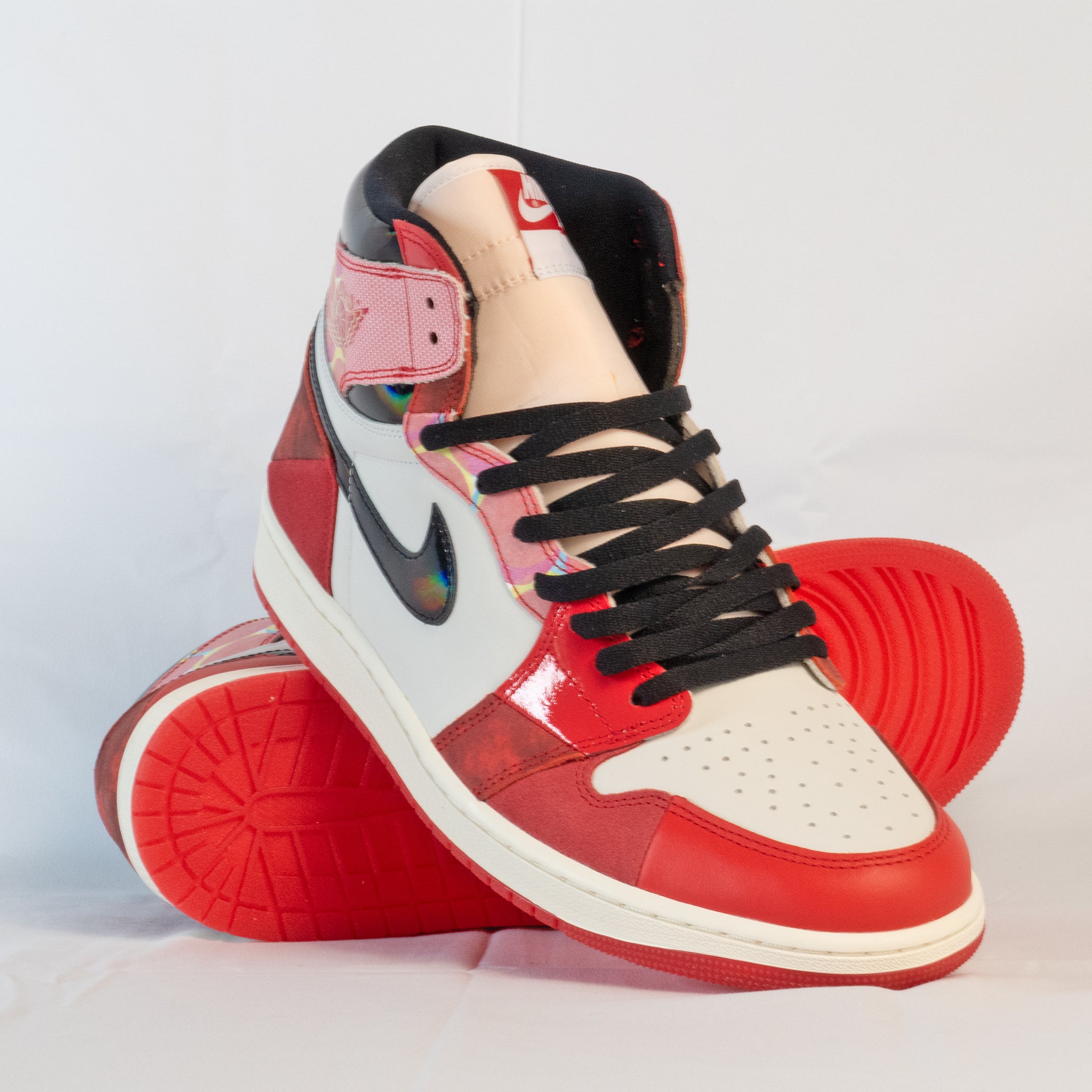 Jordan 1 Retro High OG Spider - Man Across the Spider - Verse - DV1748 - 601 - Men's and Women's Sneakers > Sneakers > Jordan 1 > High - Top Sneakers