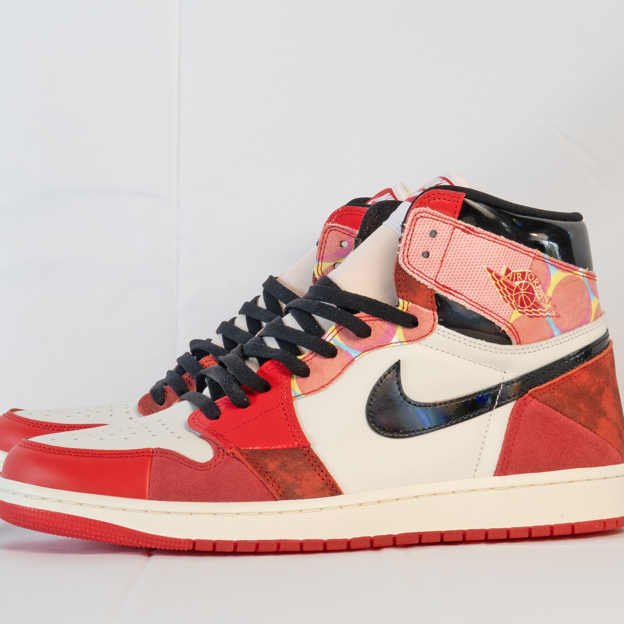 Jordan 1 Retro High OG Spider - Man Across the Spider - Verse - DV1748 - 601 - Men's and Women's Sneakers > Sneakers > Jordan 1 > High - Top Sneakers